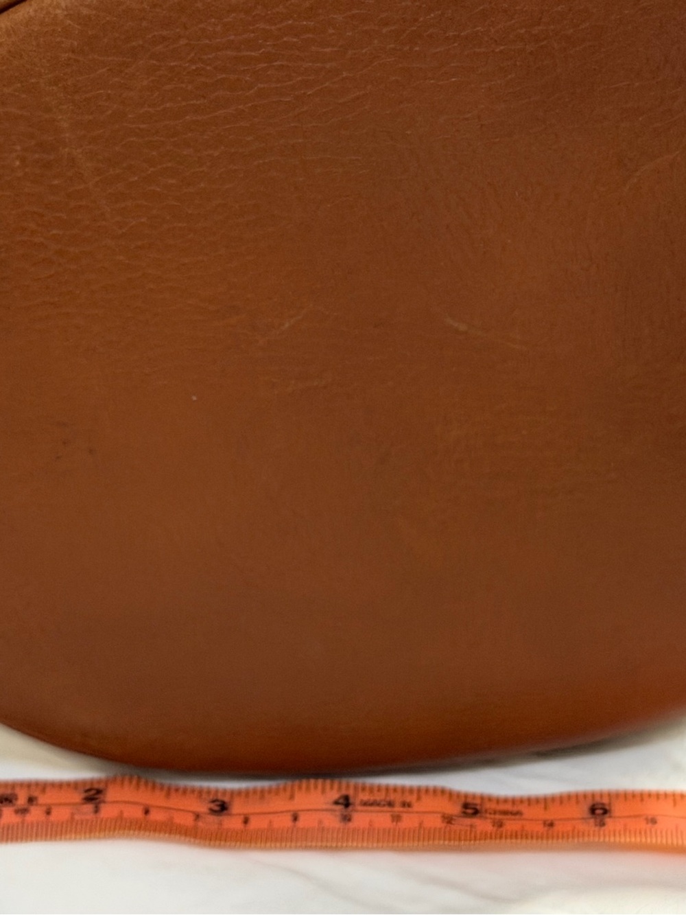Vintage Delvaux Brown Leather with Gold Carabiner- Modele Depose Bucket bag - Picture 15 of 16